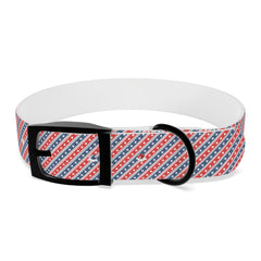 United American tails Dog collar White