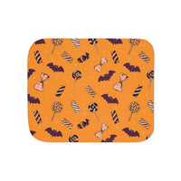 Bats And Candies Halloween Blanket