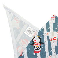 Christmas Reindeer Fair Isle Blue Pet Bandana