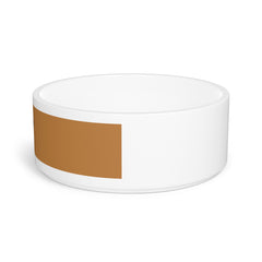 Dog Pet Bowl Brown