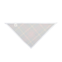 Plaid Green Red Christmas Pet Bandana