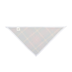 Plaid Green Red Christmas Pet Bandana