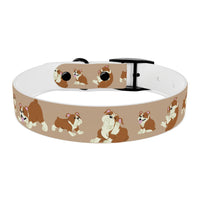 Bull Dog Brown Dog Collar