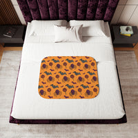 Spooky Spider Halloween Blanket