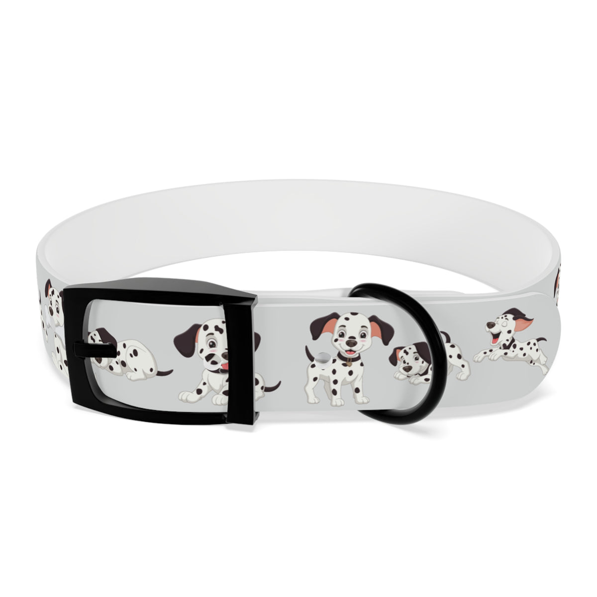 Dalmatian-Brown White Dog Collar