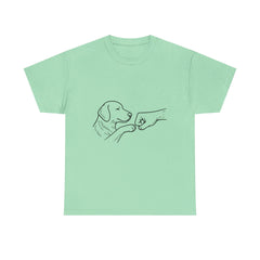 Dog Human Fistbump T-shirt