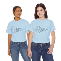 Dog Human Fistbump T-shirt