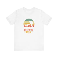 Best Dog Dad Short Sleeve T-shirt