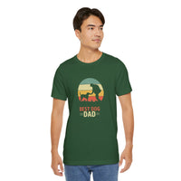Best Dog Dad Short Sleeve T-shirt