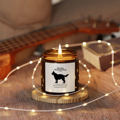 German Shepherd Valentine's Scented Candles