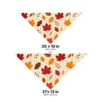Fall Leaves Halloween Bandana