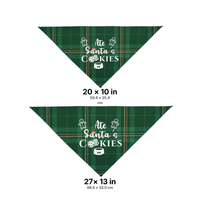 Ate Santa's Cookies Christmas Dog Bandana