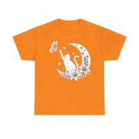 Cat and Moon T-shirts