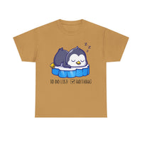 To Do List ☑ Nothing Tee