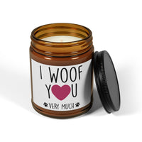 I Woof You Very Much Valentine's Scented Candles