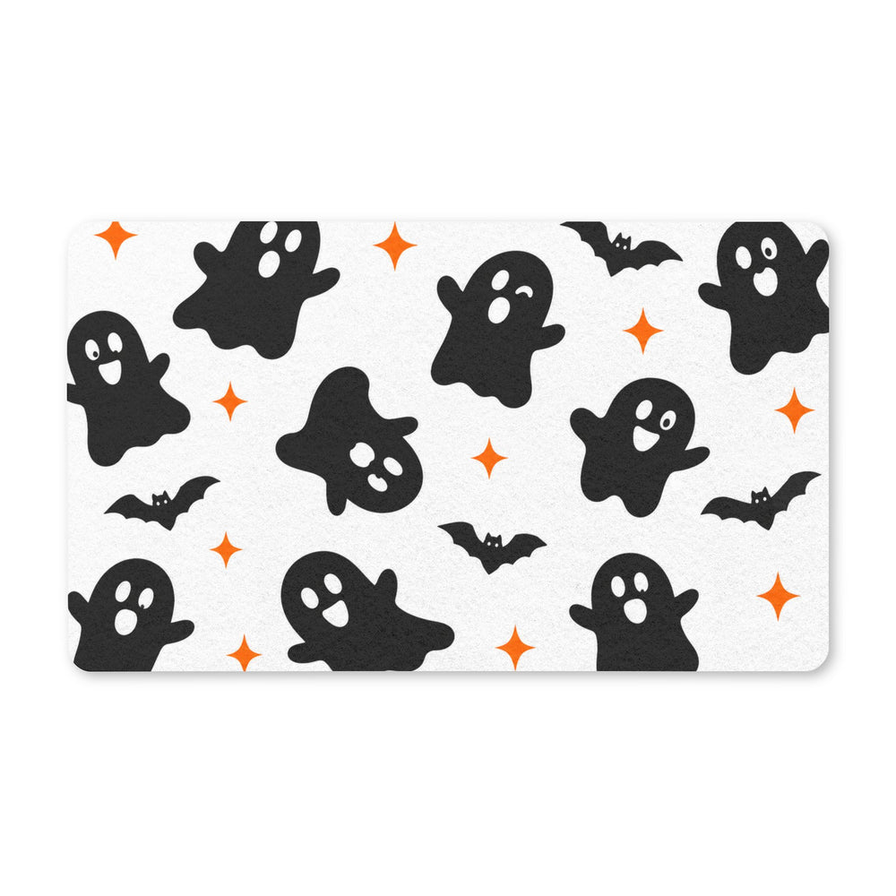 Bats And Boo Halloween Mat