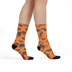 Spooky Spider Halloween Socks