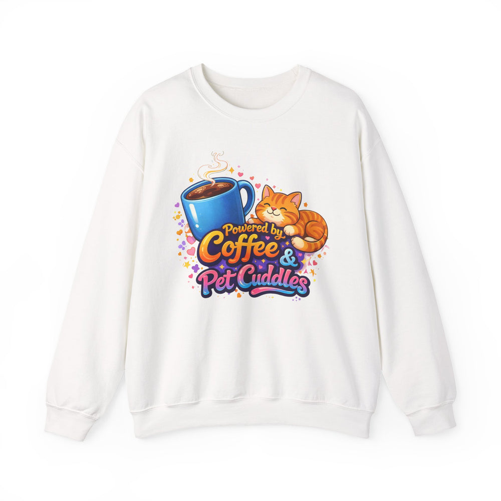 Coffee & Pet Cuddles Halloween Sweatshirt