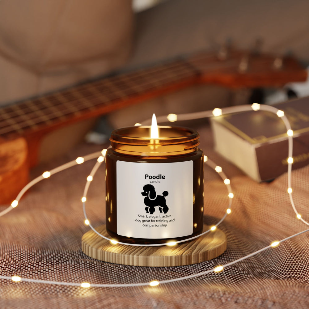 Poodle Valentine's Scented Candles