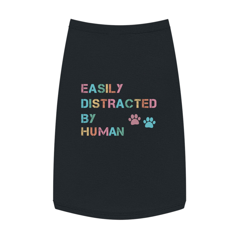 Easily Distracted By Humans Tank Top