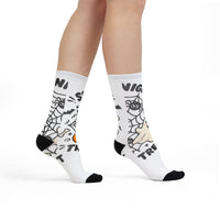 Spooky Night Trick Or Treat Halloween Socks