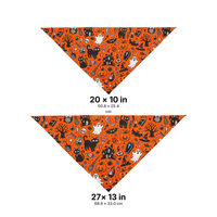 Ghost Monster Spooky Halloween Bandana