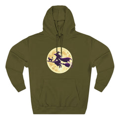 Moonlit Witch Halloween Sweatshirt