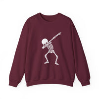 Skeleton Pose Halloween Sweatshirt