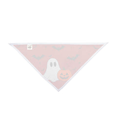 Cute Ghost And Pumpkin Halloween Bandana