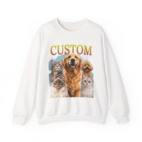 Custom Rap Pet Photo Halloween Sweatshirt