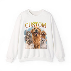Custom Rap Pet Photo Halloween Sweatshirt