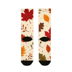 Fall Leaves Halloween Socks