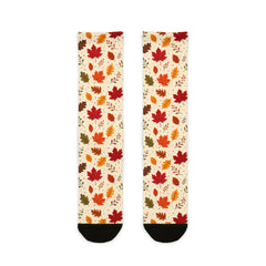 Fall Leaves Halloween Socks