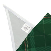 Plaid Green Christmas Pet Bandana
