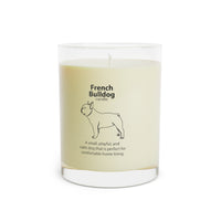 French Bulldog Candle