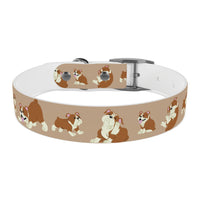 Bull Dog Brown Dog Collar