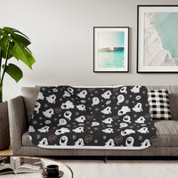 Boo Halloween Blanket