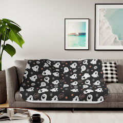 Boo Halloween Blanket