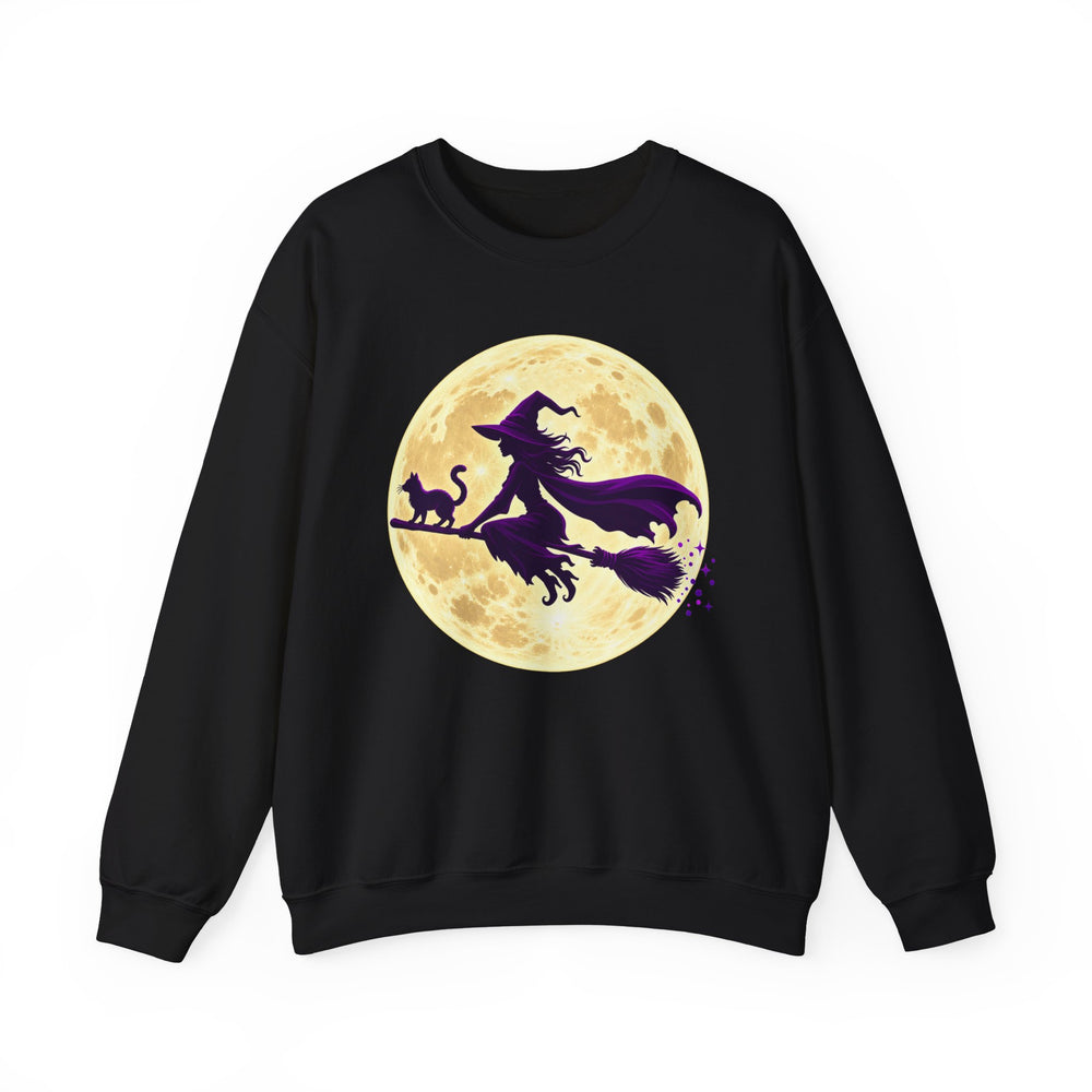 Moonlit Witch Halloween Sweatshirt