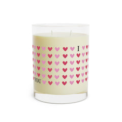 Valentine's I Love You Scented Candle