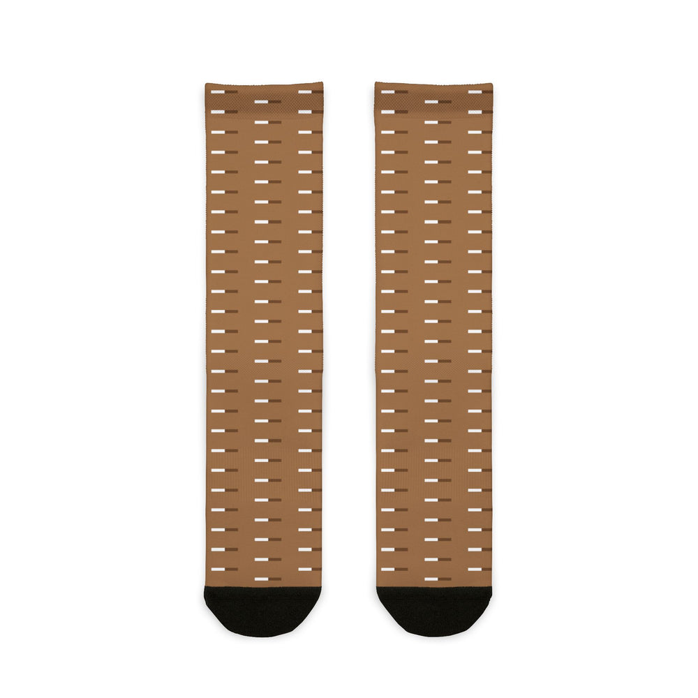 Cocoa Dashes Socks