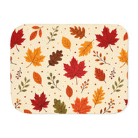 Autumn Leaves Halloween Blanket