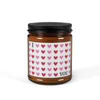 I Heart you Valentine's Scented Candles