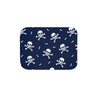 Null Skull And Crossbones Halloween Blanket
