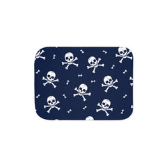 Null Skull And Crossbones Halloween Blanket