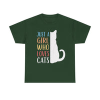 Just A Girl Who Loves Cats T-Shirt