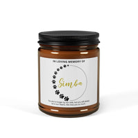 Custom Simba Valentine's Scented Candles