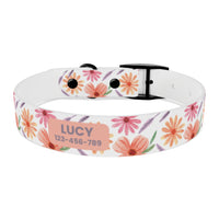 Bloom Belle Pups Dog Collar