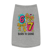 6 7 Born To Shine Tank Top