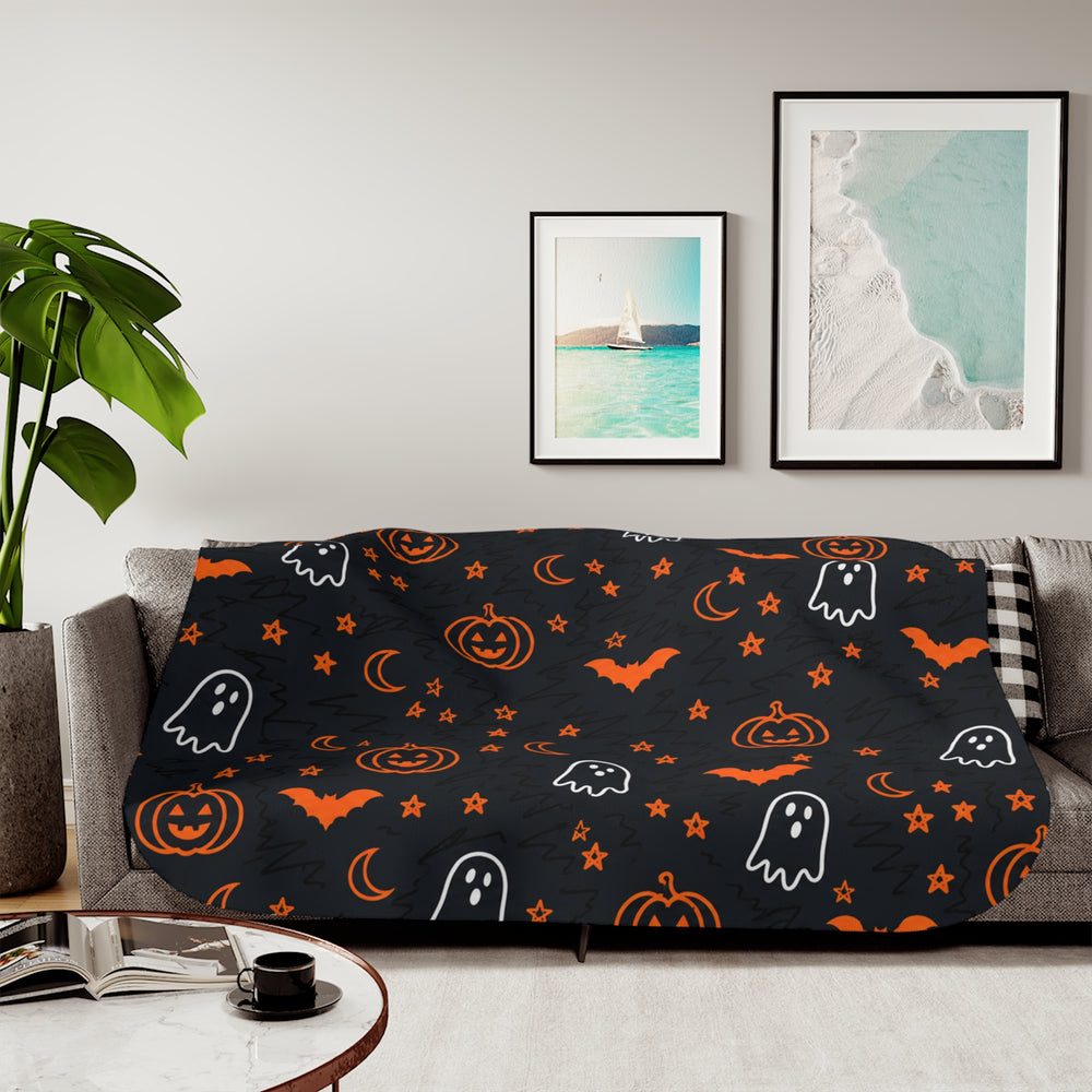Boo Crew Halloween Blanket